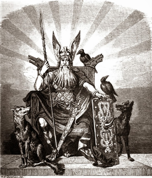 Deuses Americanos | Conheça a origem dos dias da semana 11 odin