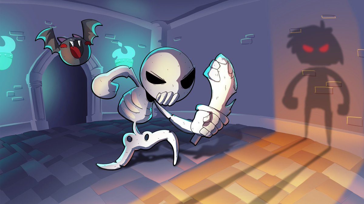 Skelattack novo jogo da konami