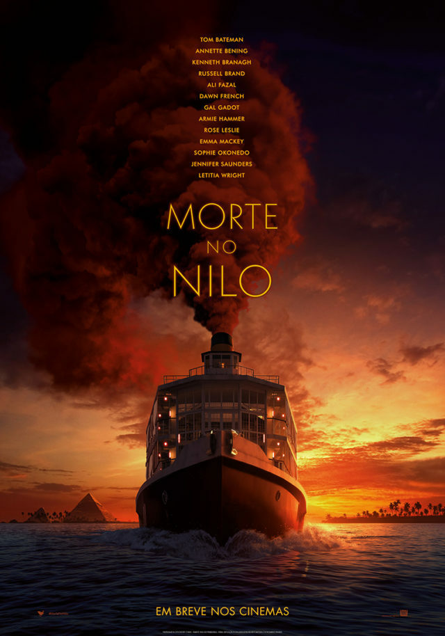 Adaptação de Morte no Nilo ganha trailer 6 POSTER MORTE NO NILO