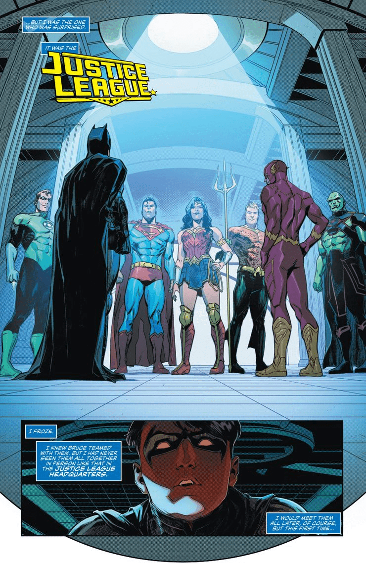 Prévia de Liga da Justiça tem encontro de Dick Grayson com a equipe 8 Sem titulo3 min