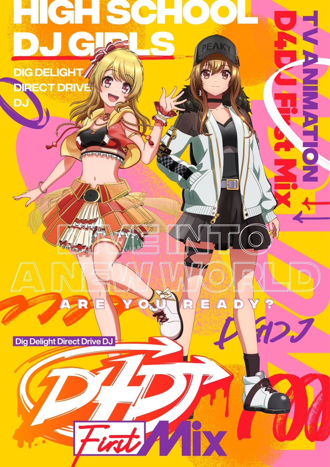 Crunchyroll anuncia quatro títulos para a temporada de outono 9 D4DJ First Mix 2x3 min