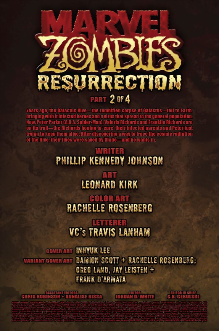Revelado a prévia de Marvel Zombies: Resurrection #2 7 MARZOMRES2020002 Preview 2