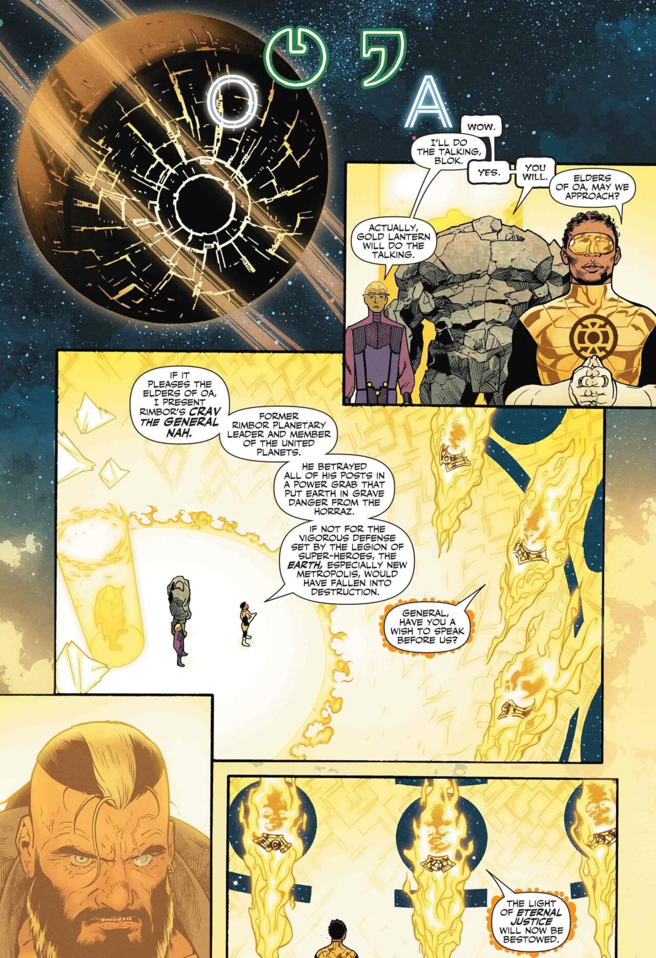 DC Comics | Revelado a forma final dos líderes dos Lanternas Verdes 7 07 min min min