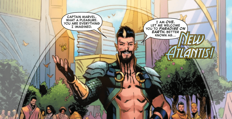 Quadrinho da Capitã Marvel introduz um novo Namor 7 Captain Marvel Ove min