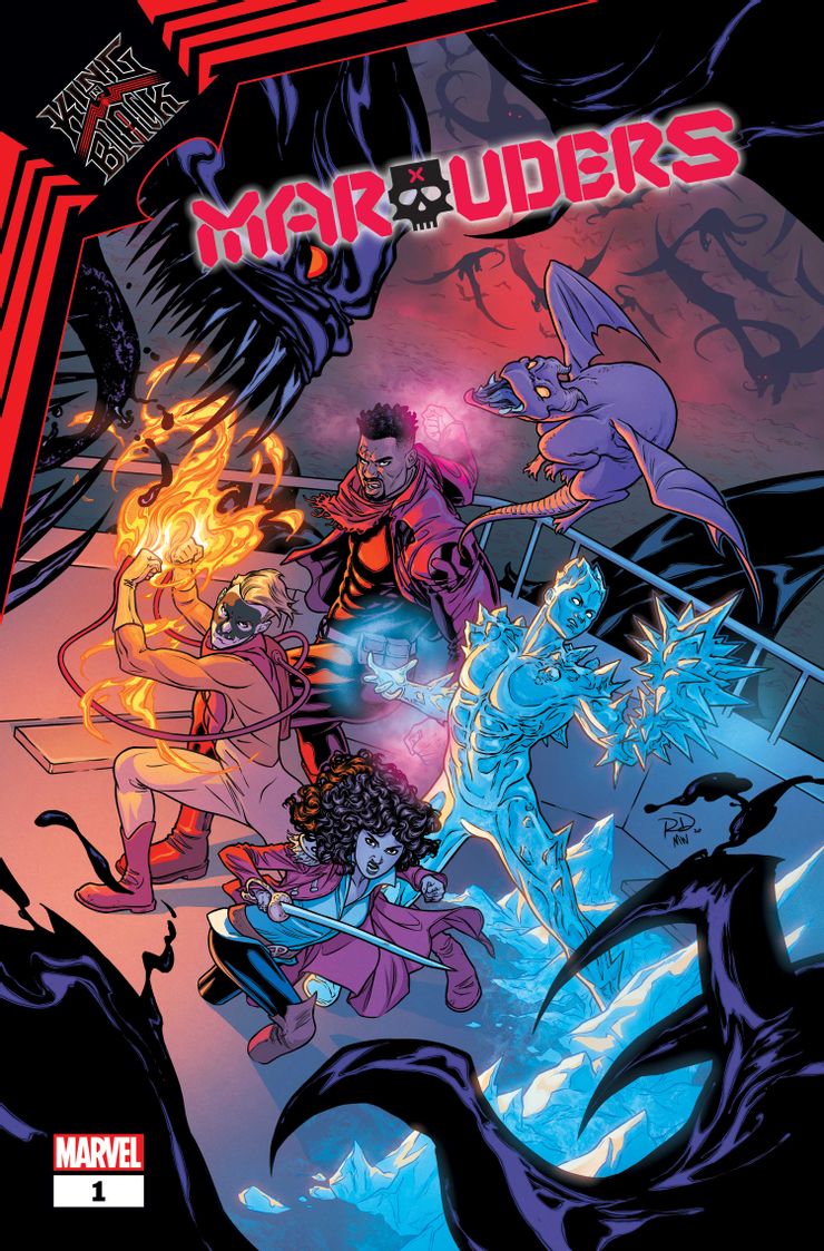 X-Men lutam contra dragões simbiontes em King in Black: Marauders #1 6 MARAUDERS