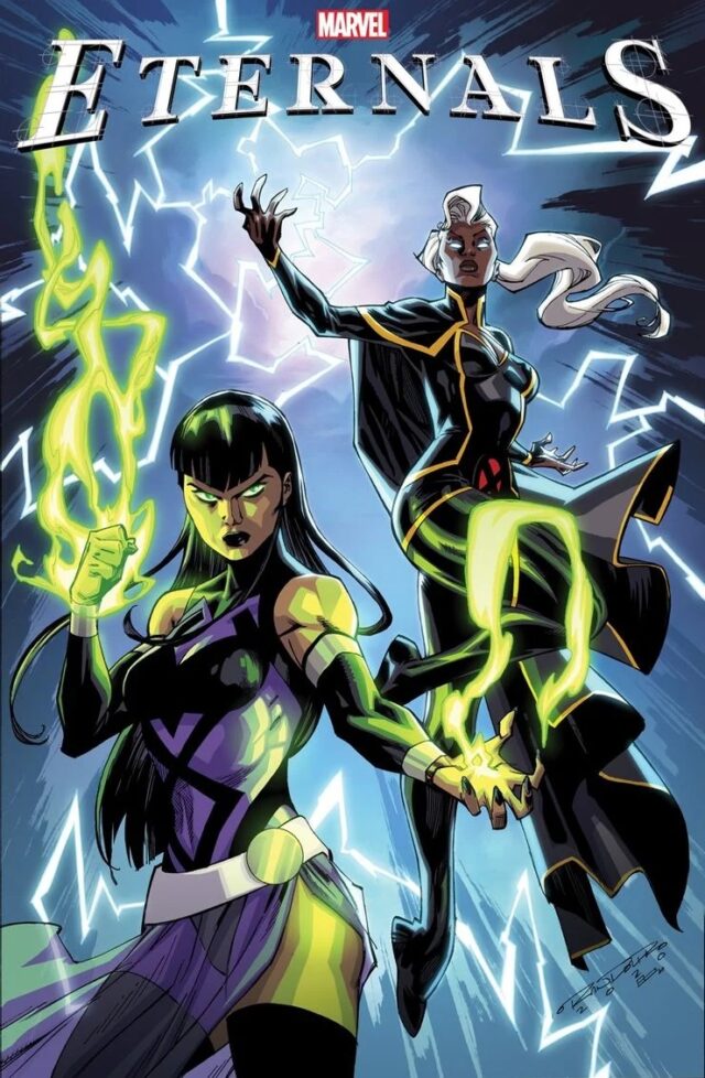 Os Eternos recrutam heróis da Marvel em ilustrações ...