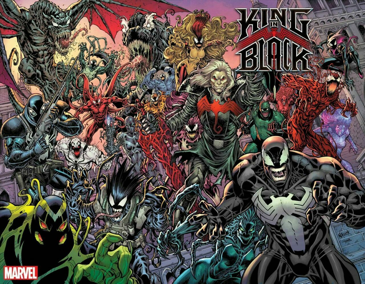 Marvel Comics | Simbiontes unidos em nova arte de King in Black 6 kinginblack2020001 every symbiote ever variant