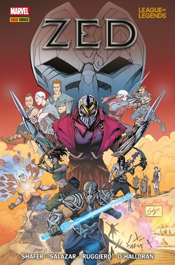 LoL | Riot e Panini lançam nova coleção de Graphic Novel do Zed 6 ZED capa original