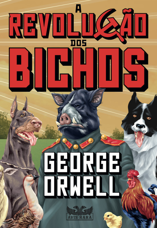 Faro Editorial lança edição do clássico "A Revolução dos Bichos" 6 capa revolução dos bichos