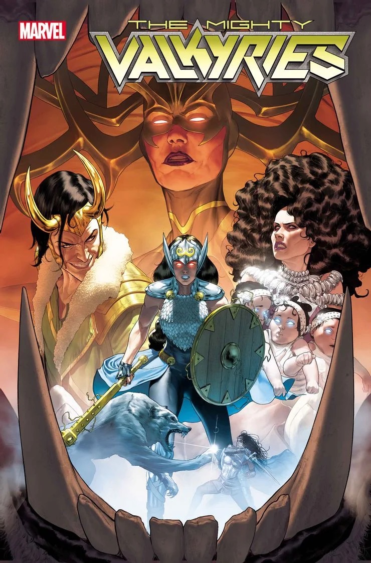 Marvel anuncia novo título de Jane Foster para os quadrinhos 47 MIGHTYVALKYRIES2021001 cvr