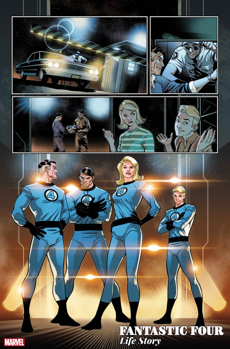 Marvel Comics anuncia quadrinho de comemoração do Quarteto Fantástico 7 FFLIFESTORY2021001 InteriorA