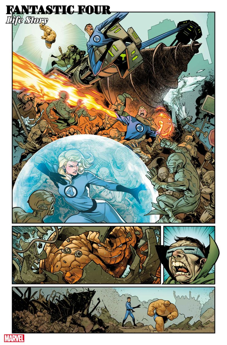 Marvel Comics anuncia quadrinho de comemoração do Quarteto Fantástico 9 FFLIFESTORY2021001 InteriorC
