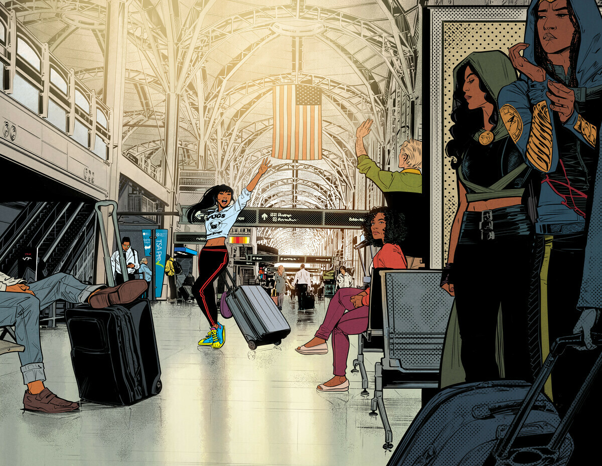 Yara Flor será apresentada oficialmente ao Universo DC neste ano 6 INFRONTIER 1 by Joelle Jones and Jordie Bellaire 6019e3948a4087.73530809