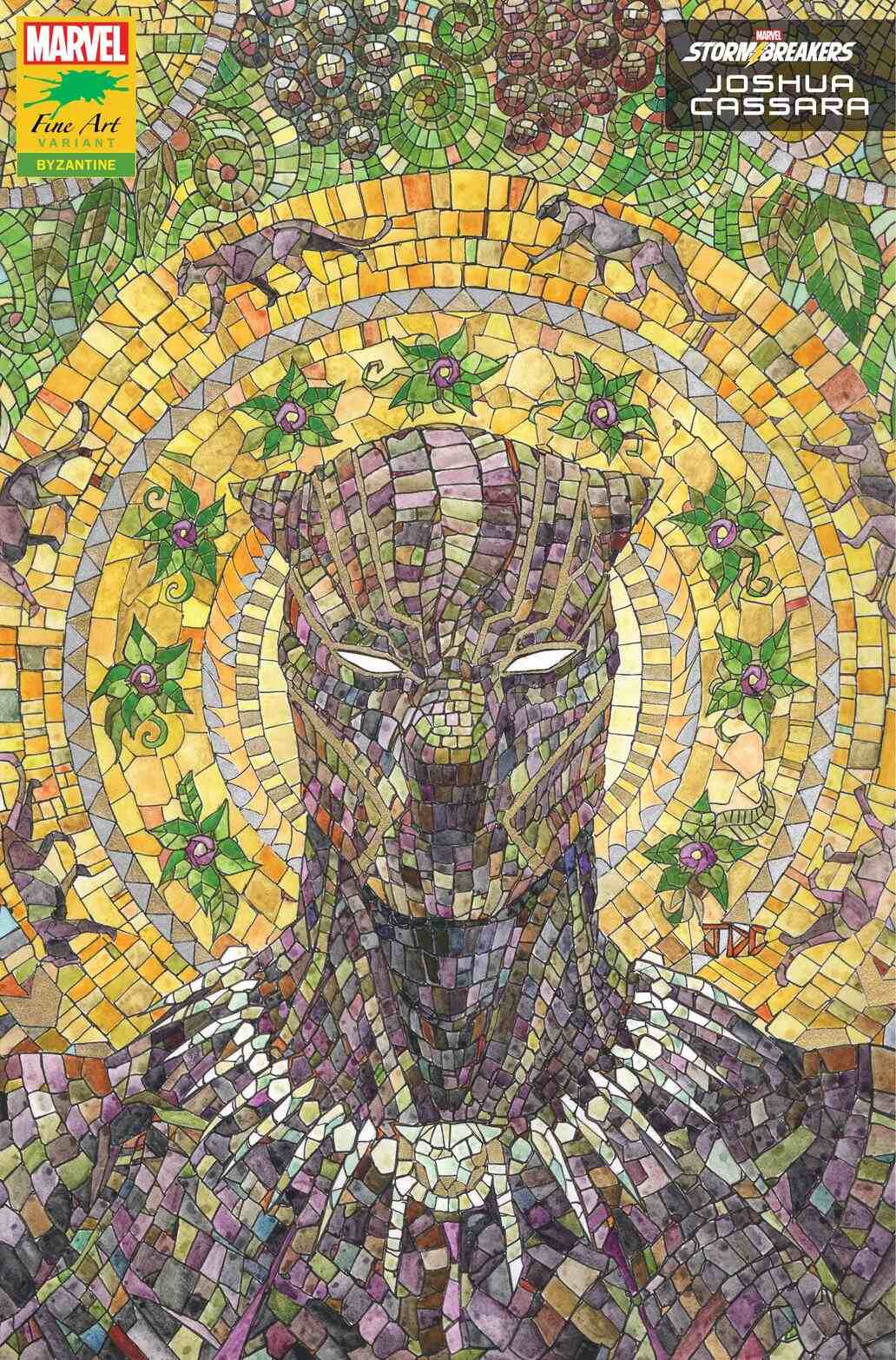 Marvel Comics | Liberadas as capas variantes de Pantera Negra #25 9 blap25 fineart cassara compressed
