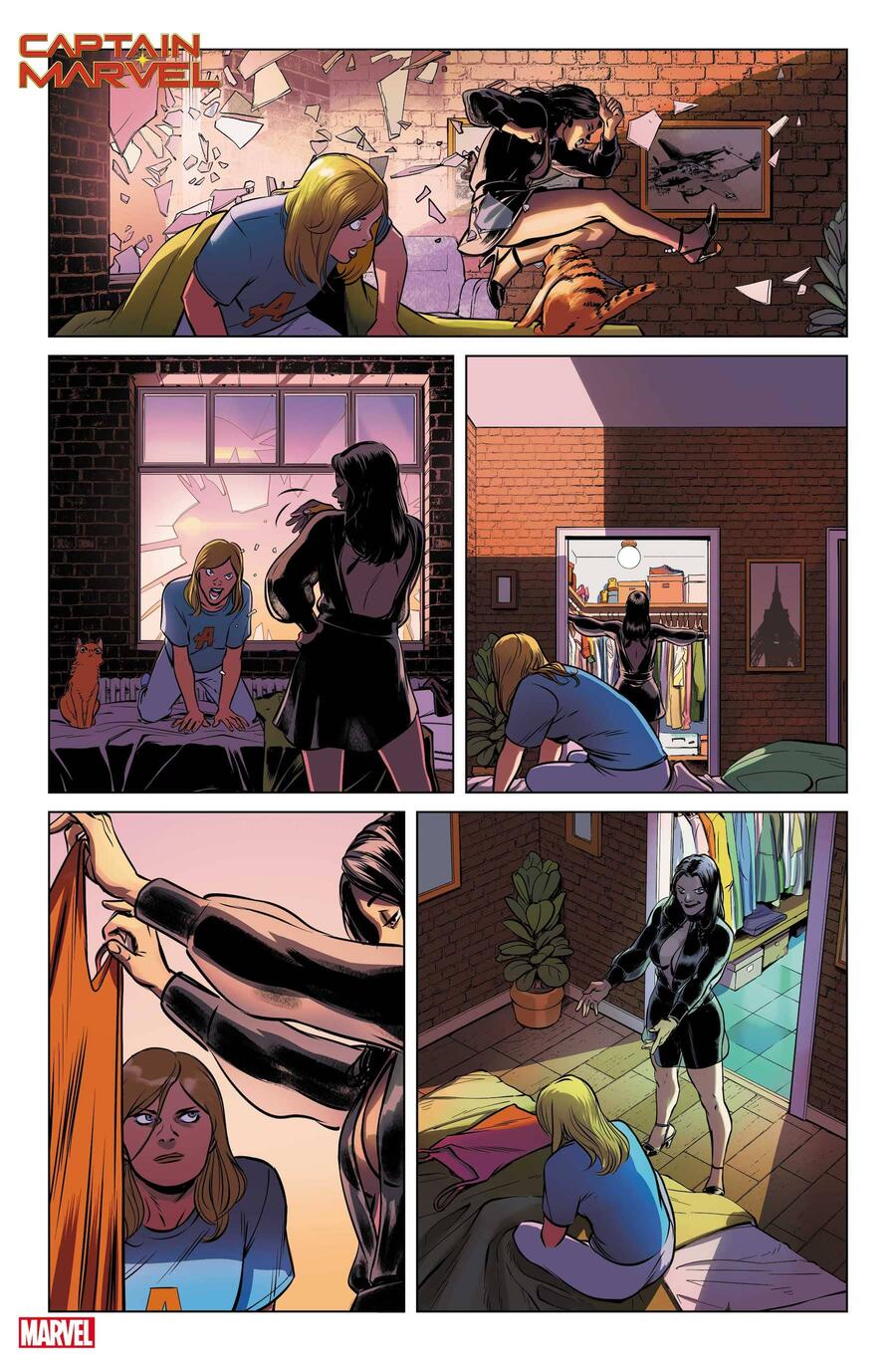 Prévia de Capitã Marvel #27 divulgada 8 capmarv2019027006 col
