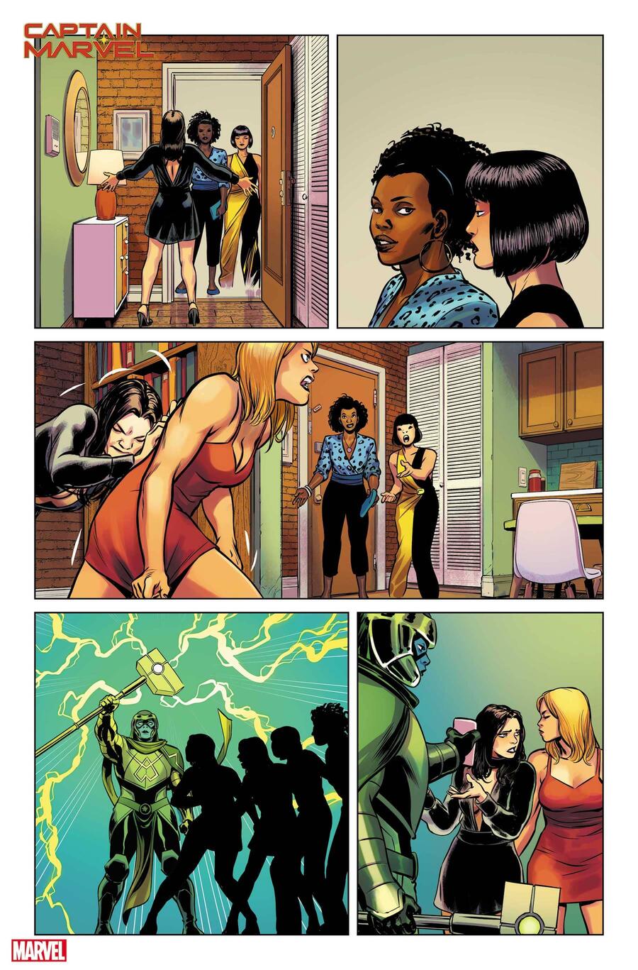 Prévia de Capitã Marvel #27 divulgada 9 capmarv2019027007 col