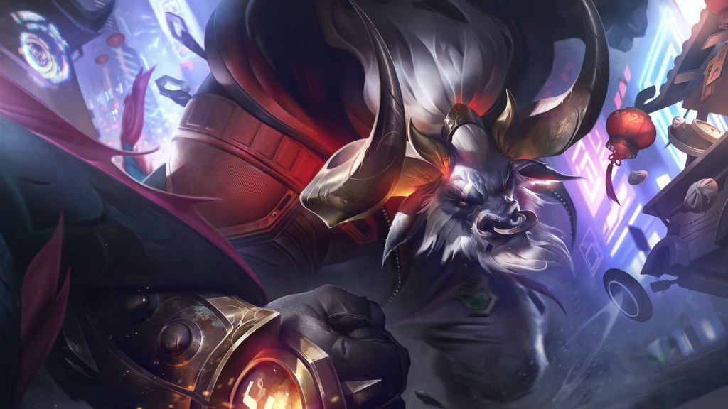 LoL | Passe Ano-Novo Chinês – Feras Lunares 9 lunar beast alistar splash