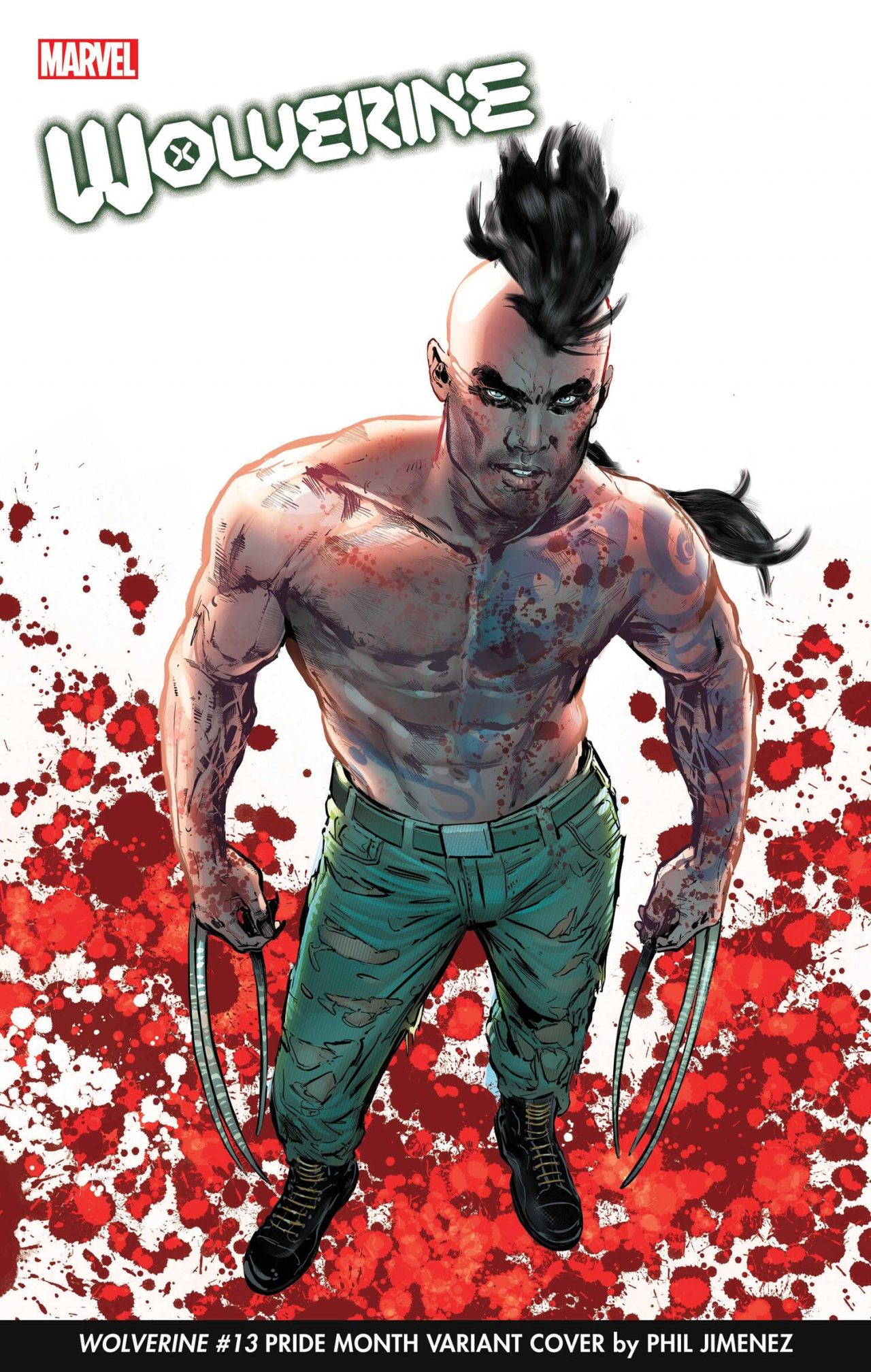 Marvel Comics| Reveladas novas capas para a celebração do mês do orgulho LGBTQIA+ 8 wolverine 13 pridevar