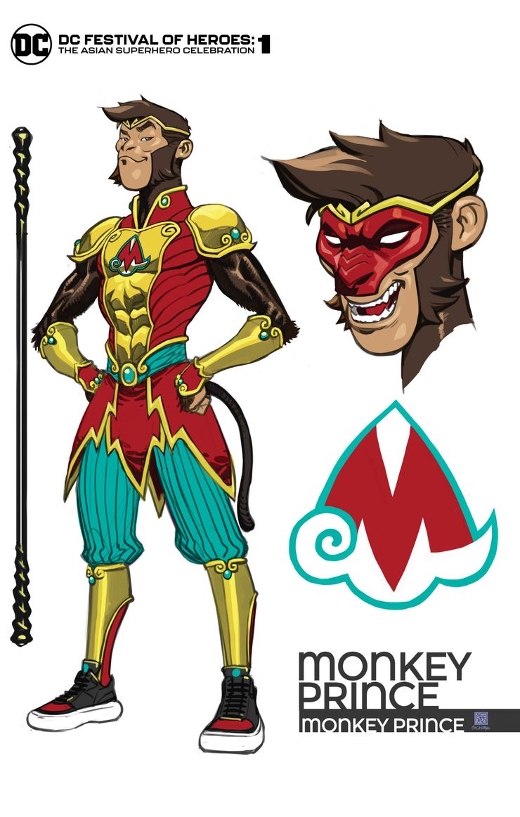 DC Comics | Anunciado o surgimento de um novo herói nos quadrinhos 6 Monkey Prince Variant Cover