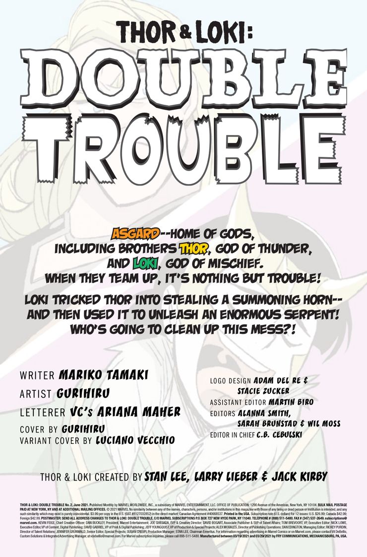 Marvel Comics | Revelado a prévia de Thor e Loki: Double Trouble #2 7 THORLOKIDT2021002 Preview 2