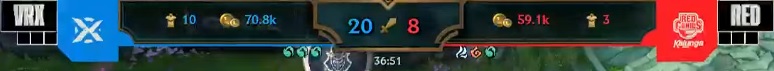 CBLOL 21 | VORAX aplica 3x1 na RED e está na final 6 Vorax x Red
