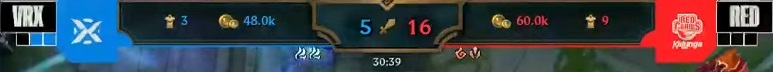 CBLOL 21 | VORAX aplica 3x1 na RED e está na final 8 VRXRED3