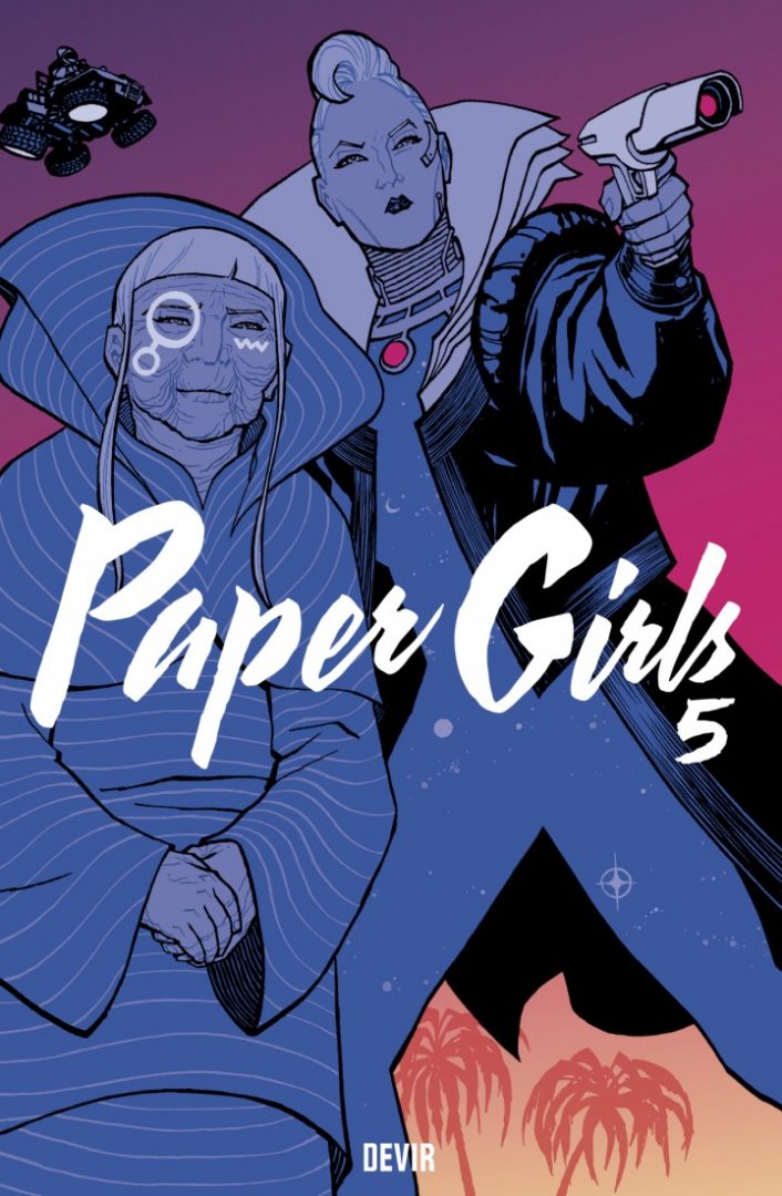 Editora Devir anuncia quinto volume de Paper Girls 6 PaperGirsl Vol5 capa
